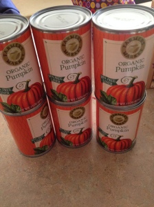 organic pumpkin- no BPA!